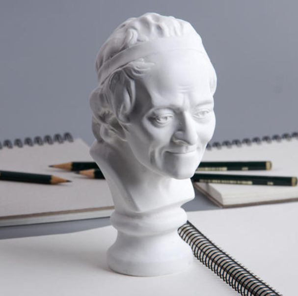 ​伏尔泰石膏头像