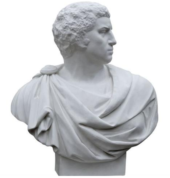 布鲁图 石膏头像